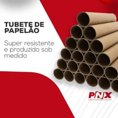 Tubos de Papelão para Tecidos em Geral